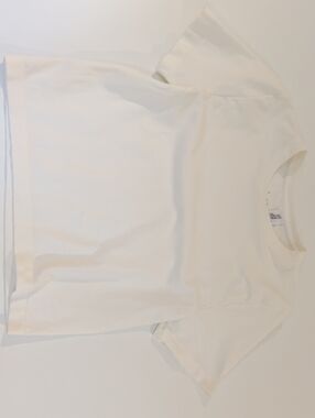 a new day Cream Short Sleeve Crew Tee for Women Size L